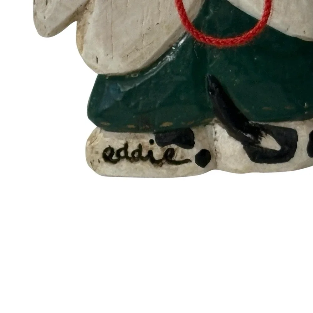 Eddie Walker Dog Angel Christmas Ornament Heart Good‎ Dog Halo Cottage Animal